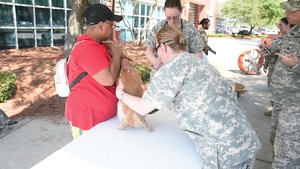 Joint Military Operation Brings Veterinary Support to Savannah