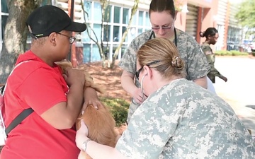 Joint Military Operation Brings Veterinary Support to Savannah