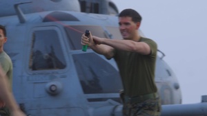 26th MEU: Non-lethal training, OC spray!