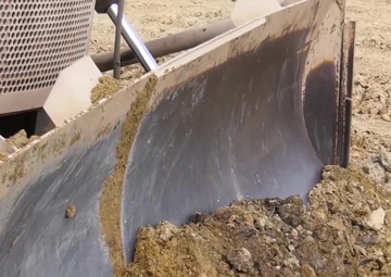 Romanian, US Army Engineers Continue Construction at Tactical Training Center (Social Media)