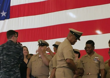 Master Chief Pinning