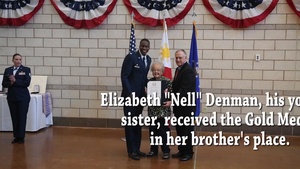 Lt. Col. William Edwin "Ed" Dyess Receives Congressional Gold Medal