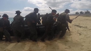 Marines Practice Overtaking Beaches