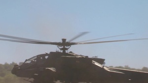 Apache AH-64 Helicopter Gunnery