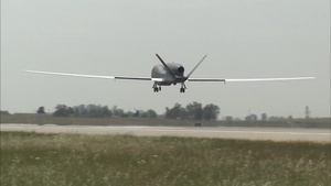 RQ-4 Global Hawk landing 2