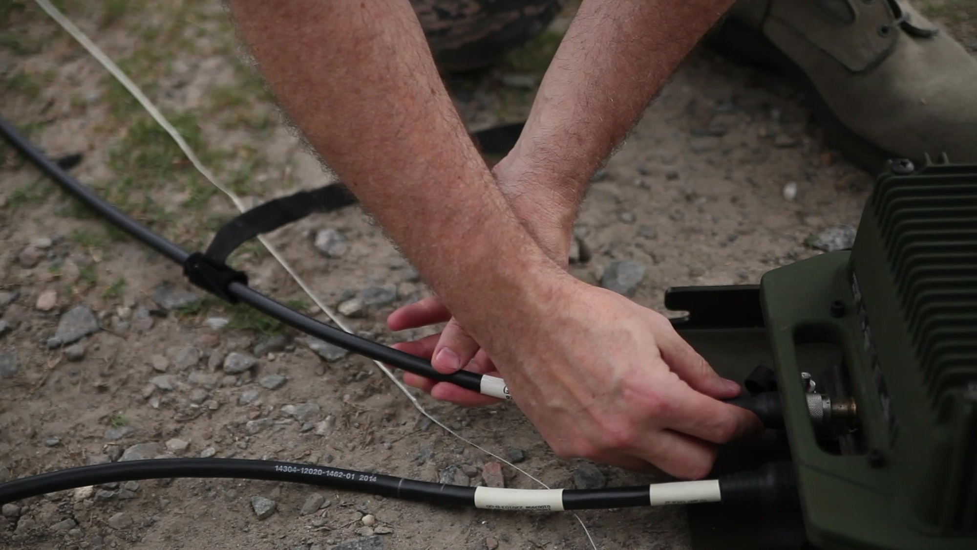 The JISCC (Joint Incident Site Communications Capability) provides communication that allows civilian emergency responders to communicate seamlessly with each other as well as with military personnel on the ground during the IRT Mission.