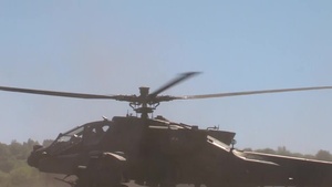 Apache AH-64 Helicopter Gunnery