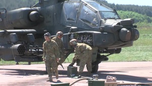 Apache AH-64 Helicopter Gunnery
