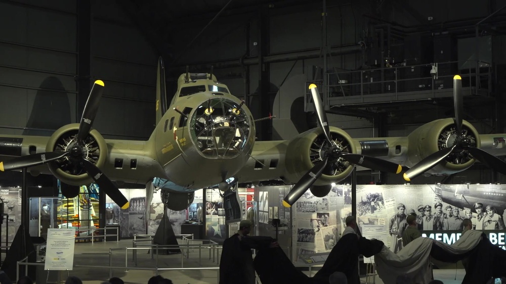 DVIDS - Video - Memphis Belle Unveiled At National Museum Of The United ...