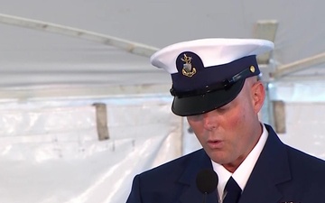 U.S. Coast Guard Change Of Watch and Retirement Ceremony