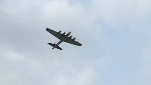 WWII Aircraft Fly Over the NMUSAF
