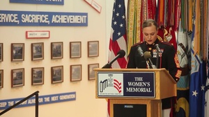 Barracks' Marine recognized at the Women in the Military Wreath Laying Ceremony Prime Cuts