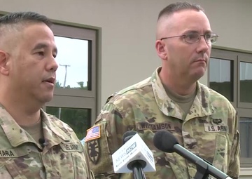 Brig. Gen. Kenneth Hara Press Conference