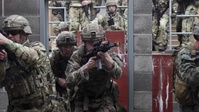 Military forces marry between US, British and the United States