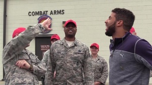 Bubba Wallace visits Team Seymour BROLL