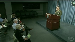 Operation Inherent Resolve Official Briefs Reporters