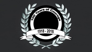I CORPS 100 Years of Courage Animated Logo