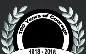 I CORPS 100 Years of Courage Animated Logo