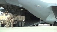 It's All About Speed: U.S. and Emirati Forces Practice Rapid Infiltration of HIMARS