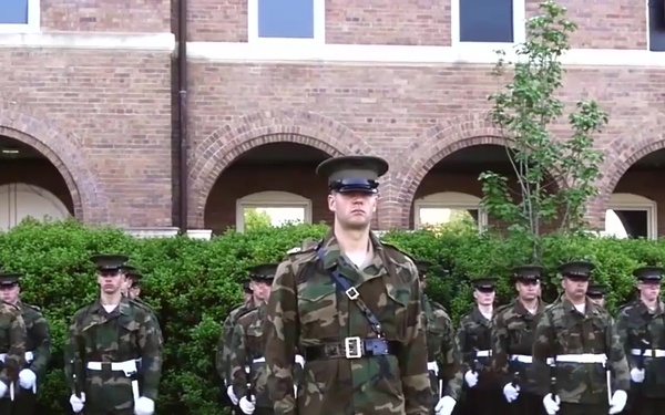 Drill Master of Marine Barracks Washington