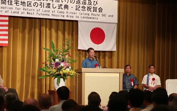 GoJ hosts land return and handover ceremony