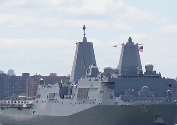Fleet Week New York Parade of Ships B-Roll