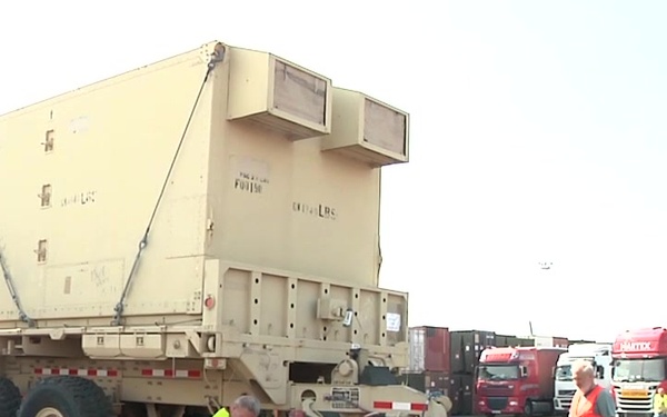 1st Armored Brigade Combat Team port operations