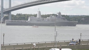 B-Roll Parade of Ships Fleet Week New York 2018