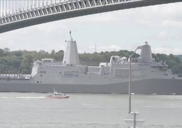 B-Roll Parade of Ships Fleet Week New York 2018