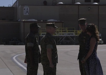 B-Roll Lt. Col Daniel Smith Change of Command and Retirement