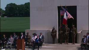 B_Roll Memorial Day 2018 at Somme American Cemetery