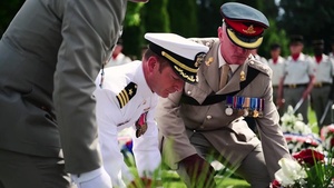 Memorial Day 2018 at Rhone American Cemetery