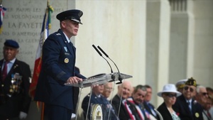 General Tod Wolters Speech at Lafayette Escadrille Memorial