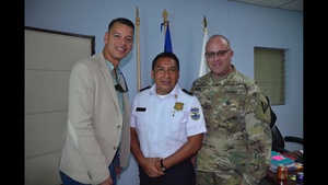 Chief of police Visit -Spanish