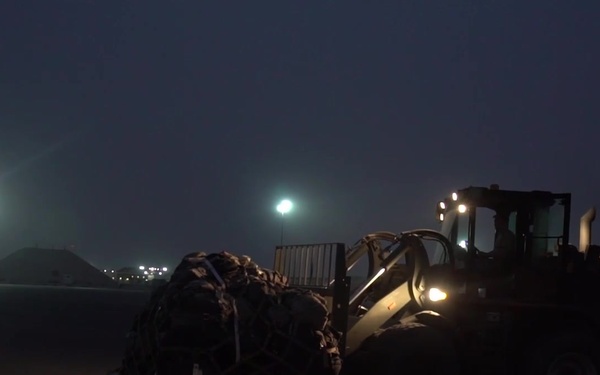 C-130H delivers troops and supplies (2/2)