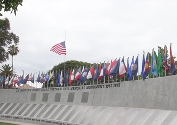 The Vietnam Unit Memorial Monument, Naval Amphibious Base, San Diego