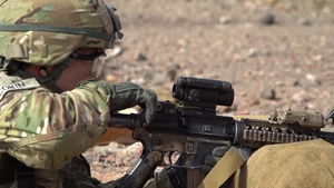 East African Response Force Soldiers Conduct Range Training