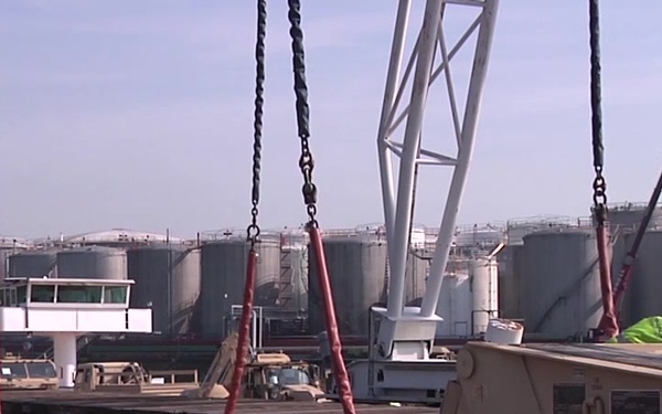 1st Armored Brigade Combat Team port operations