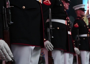 Battle Color Detachment Performance in Times Square, 2018
