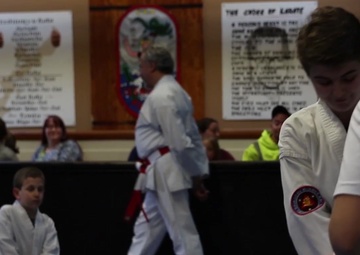 Karate teacher pursues leadership through Summer Leadership Character Development Academy (B-Roll)