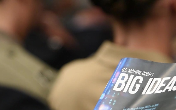 Marine Corps Students Share Their Big Ideas During Latest BIX