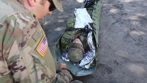 Combat Life Saver Training at Battle Group Poland