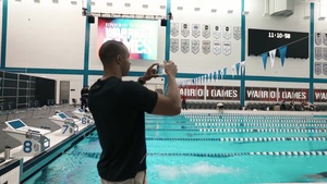 DoD Warrior Games Head Swimming Coach Atiba Wade