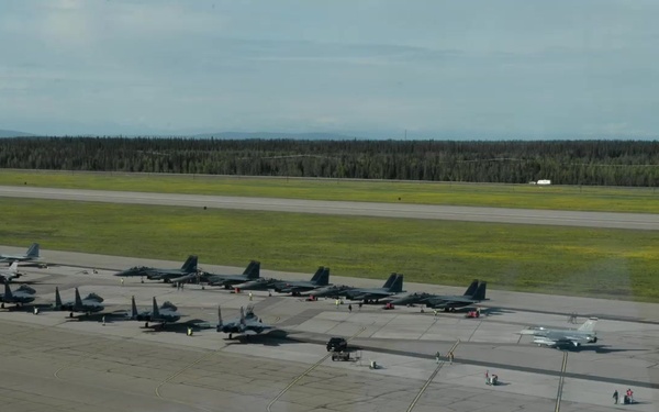 Eielson’s Flight Line Prepares for RF-A 18-2