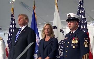 U.S. Coast Guard Change Of Command and Retirement Ceremony