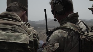 82 ERQS, Det. 1 JTACs Conduct Coalition Forces CAS Training