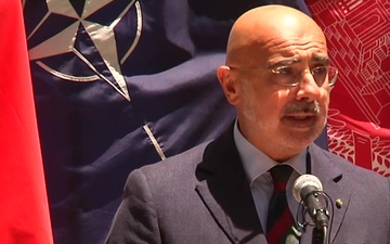Italian Ambassador to Afghanistan Roberto Cantone's speech on Italy's National Day at Resolute Support Headquarters
