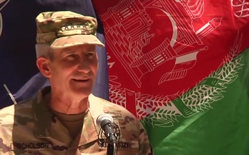 Resolute Support commander Gen. John Nicholson's speech on Italy's National Day at Resolute Support Headquarters