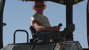 441st Air Expeditionary Squadron Civil Engineer Runway Repair