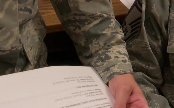 MSgt Kristy Copic discusses her role as a 1st Sgt